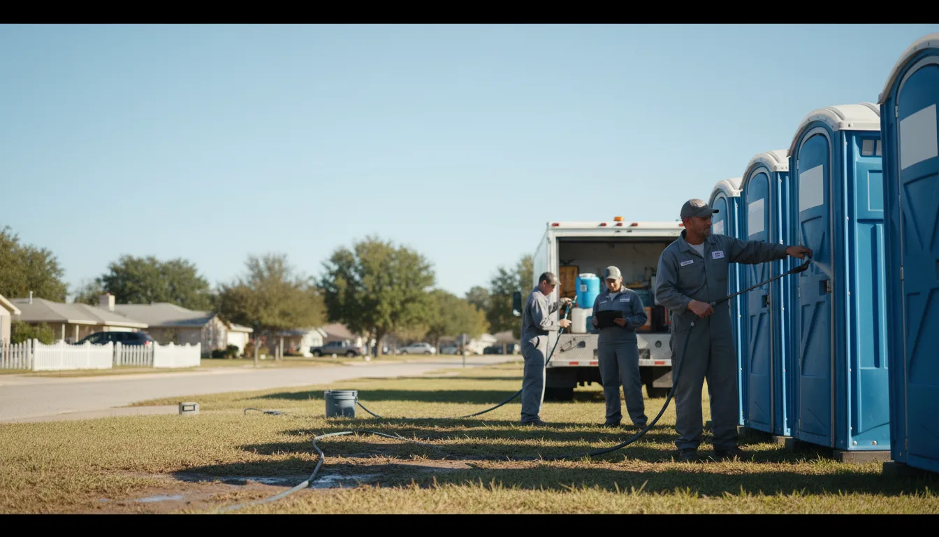 Long-Term Portable Toilet Rental in Greenfield, IL near me